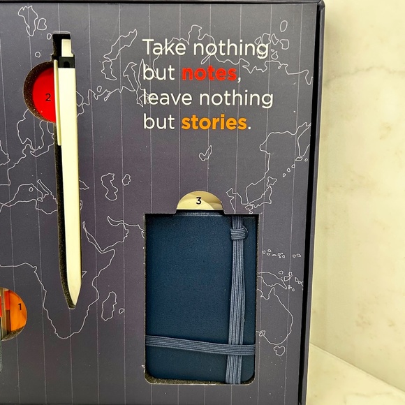 Moleskine Voyageur Notebook Travel Kit - Open Box with Sealed Notebook - Picture 3 of 7